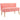Two-seater sofa, elegant Scandi design, solid wood frame, up to 150 kg, 117 x 56.5 x 77 cm, pink