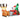 Inflatable Christmas decoration, Santa in reindeer sleigh, polyester fabric, LED lights, colorful