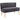 2-seater sofa, soft upholstery, easy-care cover, up to 220 kg, 117 x 56.5 x 77 cm, dark gray