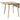 Dining table, folding table, kitchen table, 2 drop leaves, 110 x 86 x 75 cm, natural
