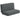 3-in-1 foldable recliner, guest mattress, separable, 138 cm wide, dark gray