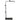 Heat lamp stand for terrariums, height-adjustable, 40x15x95cm, black