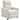 Recliner armchair, TV chair with reclining function, TV armchair with pocket springs, footrest, linen-look
