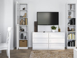 Vitrine PAFOS W40/SH WEISS – Produktabbildung 6