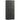 Metal cabinet 180 cm, tool cabinet with lockable doors, drawer and adjustable shelves, black
