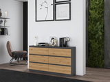 Kommode Malwa M6/140 ANTHRAZIT ARTISAN – Produktabbildung 7