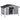 Solid wood dog house, weather-resistant, asphalt roof, removable floor, 109 cm x 79 cm x 72 cm, grey + white