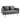 2-seater sofa couch with 2 throw pillows, small loveseat with velvet look, modern upholstered sofa for living