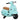 Electric Motorcycle for Kids VESPA 6V Electric Motorcycle with Training Wheels, Headlights, Kids' Motorcycle