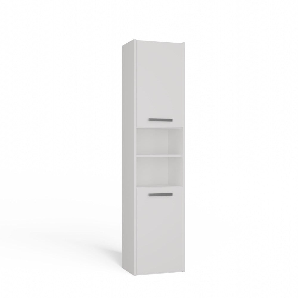 Badezimmer-Hochschrank Sara S40 WEISS