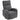 Recliner, Swivel TV Chair with Heat and Vibration Massage, Reclining Function, Rocking Function Dark Gray