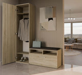 Kleiderschrank DUO EICHE SONOMA – Produktabbildung 7