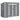2.4 x 1.3 m garden shed, plastic garden house with floor, window, lockable doors, for garden, patio, grey