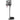 Basketball stand, height-adjustable rim height 235-305 cm, fillable base with wheels, black