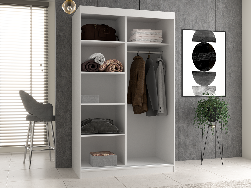 Kleiderschrank Iga 120B EICHE ARTISAN – Produktabbildung 4