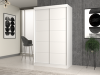 Kleiderschrank Iga 120C WEISS – Produktabbildung 4