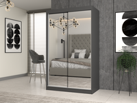 Kleiderschrank Iga 120A ANTHRAZIT ARTISAN – Produktabbildung 2