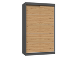 Kleiderschrank Iga 120C ANTHRAZIT ARTISAN