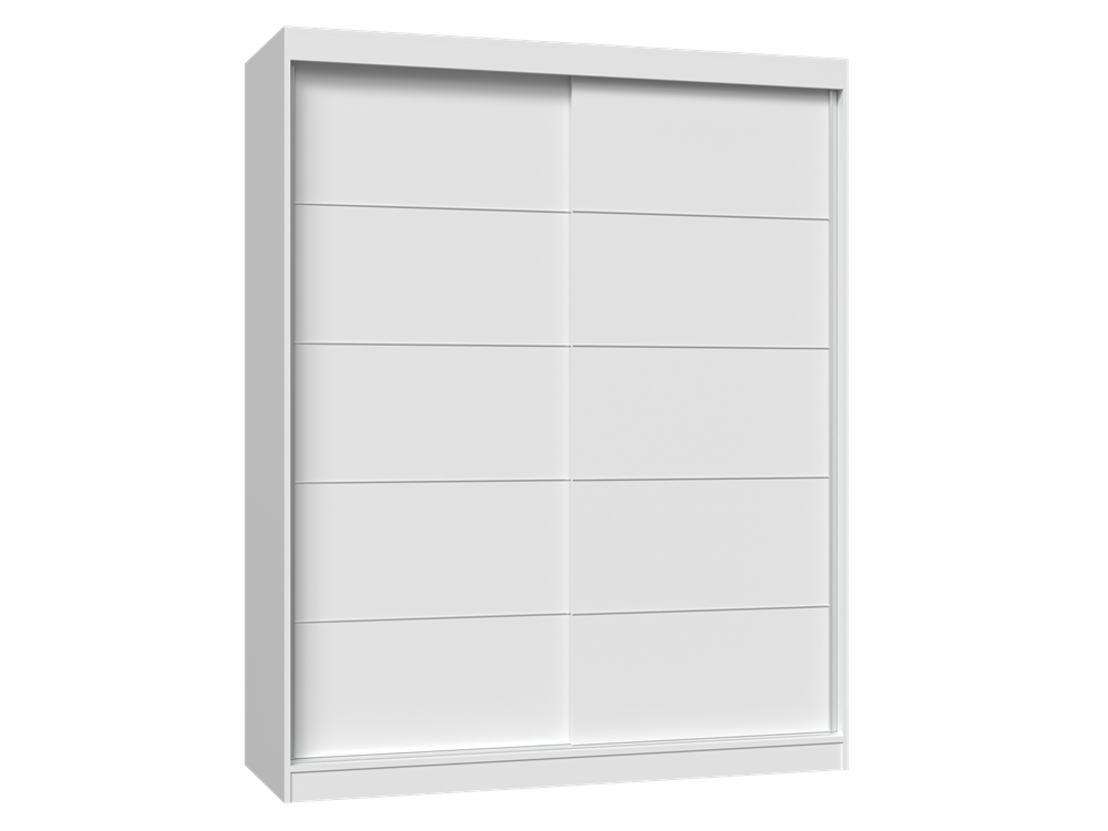 Kleiderschrank Iga 160/C WEISS