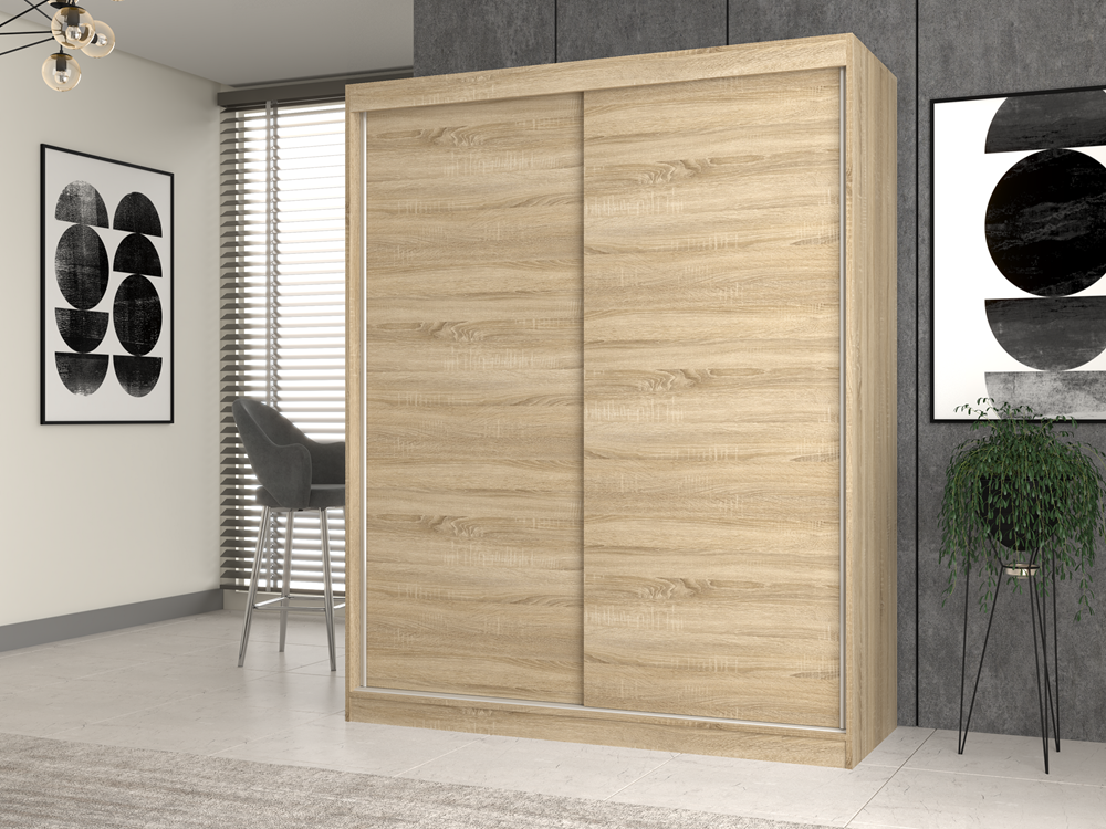 Kleiderschrank Iga 160/B SONOMA – Produktabbildung 2