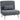 Upholstered armchair with bed function, 3-in-1 design, sleeper chair, guest bed, fabric cover, with cushion