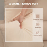 Adjustable sofa bed, L-shaped guest sofa with sleeper function, storage space, cushions, for living room, guest (8)