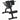 Training bench, weight bench, fitness bench, steel frame, black
