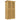 Weatherproof garden cabinet, 2 doors with lock, pine wood, 87L x 46.5W x 160H cm, light yellow