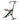 Exercise machine, adjustable, metal tubes, pedals, foldable, red