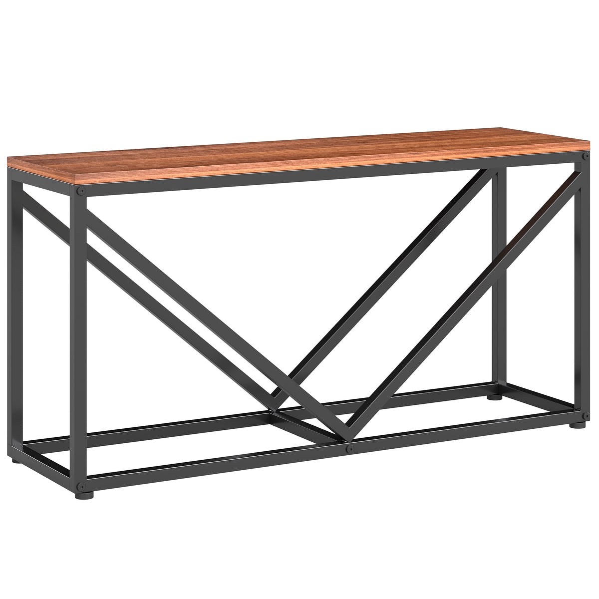 2-in-1 indoor firewood rack 98 x 28 x 50 cm, raised firewood storage with shelf, partition, and side table