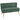 2-seater upholstered sofa, wood, velvet-like polyester, foam, 117 x 56.5 x 77 cm, green