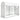 Greenhouse with window, door, steel foil greenhouse, 300x100x200cm, white