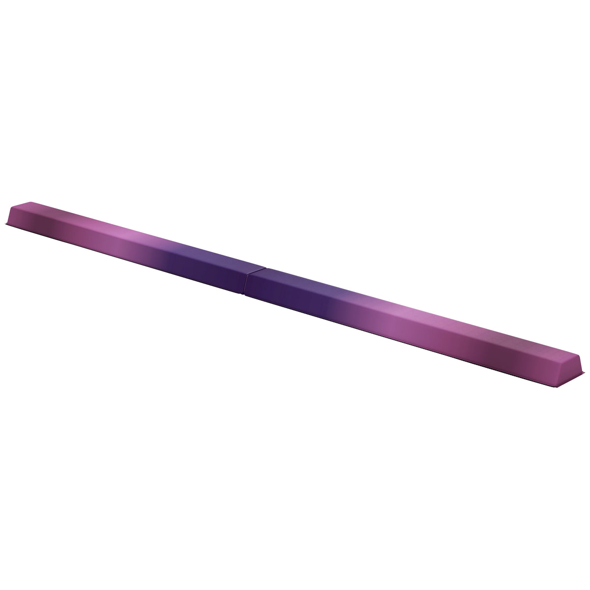 Balance beam 236 cm, foldable, non-slip base, for ages 3+, up to 80 kg, purple+pink