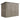 Metal garden shed, tool shed, double door, 249 x 121 x 166/183cm, light grey