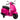 Electric children's motorcycle, Vespa, 3 km/h, 3-6 years, music, light & radio, pink