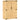 Garden storage shed, wooden shed for tools and gardening equipment, asphalt roof, double doors, spruce wood