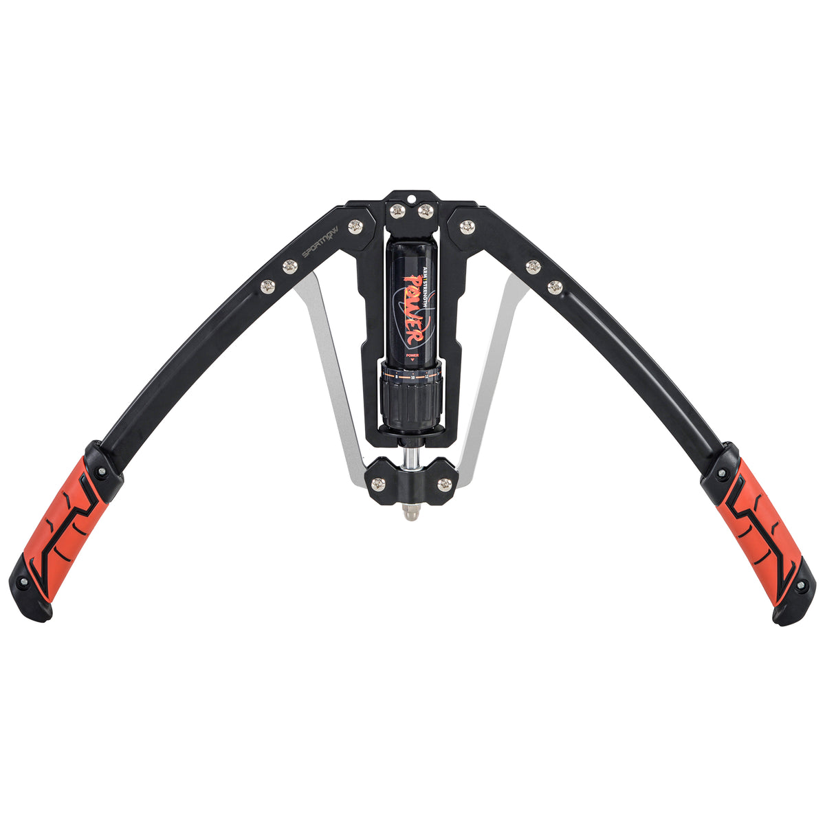 Power Twister 10-200kg Arm Exerciser Adjustable Hydraulic Arm Training Device 43 x 16 x 5 cm Black+Red