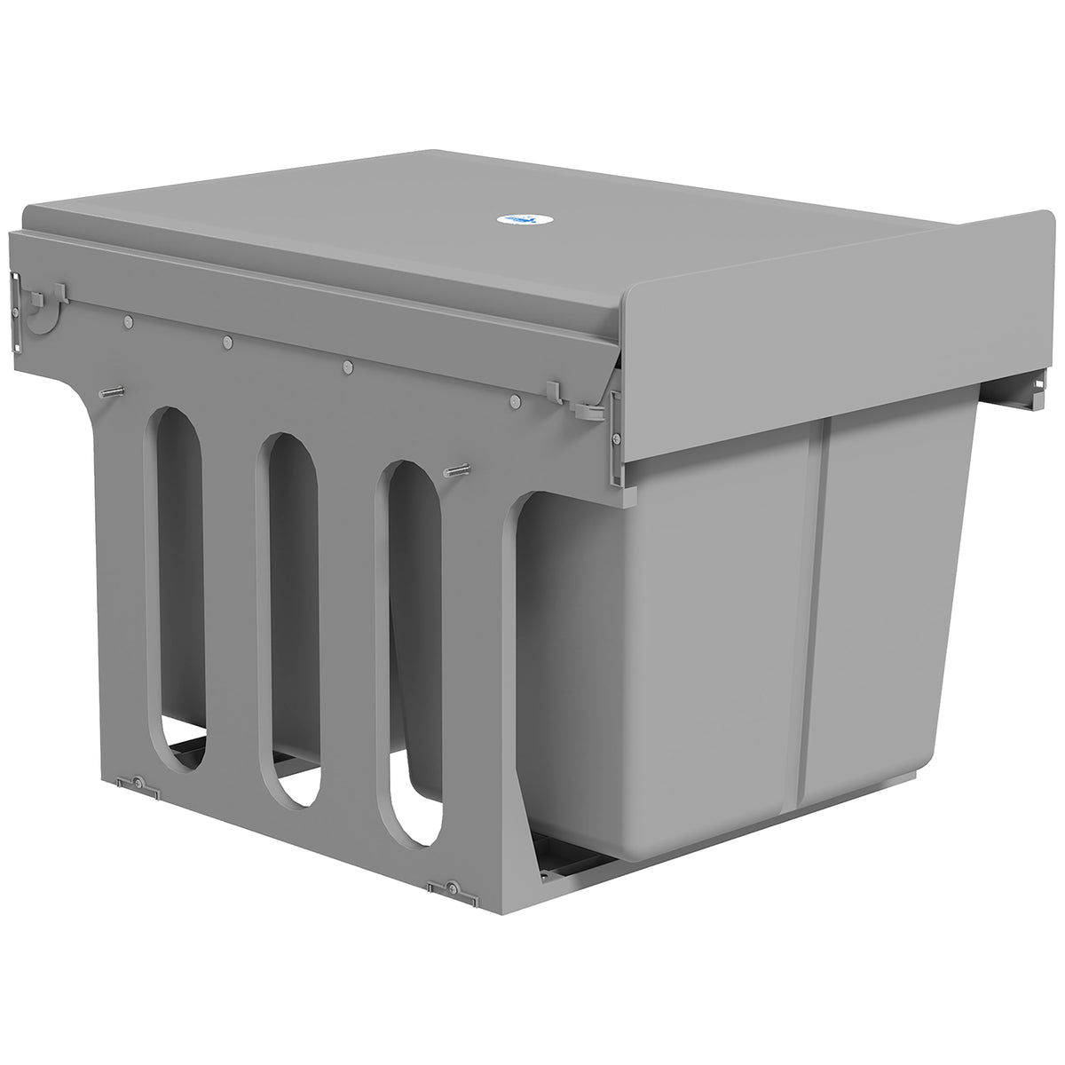 31L Pull-out waste bin 15L + 8L x 2 with removable buckets