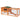 Small animal hutch small animal cage small animal house with asphalt roof fir wood orange