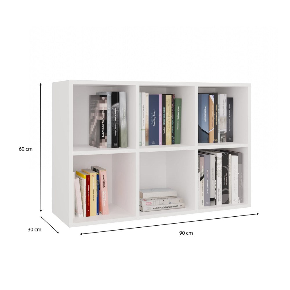 Regal Malax MINI 2X3 WEISS – Produktabbildung 7