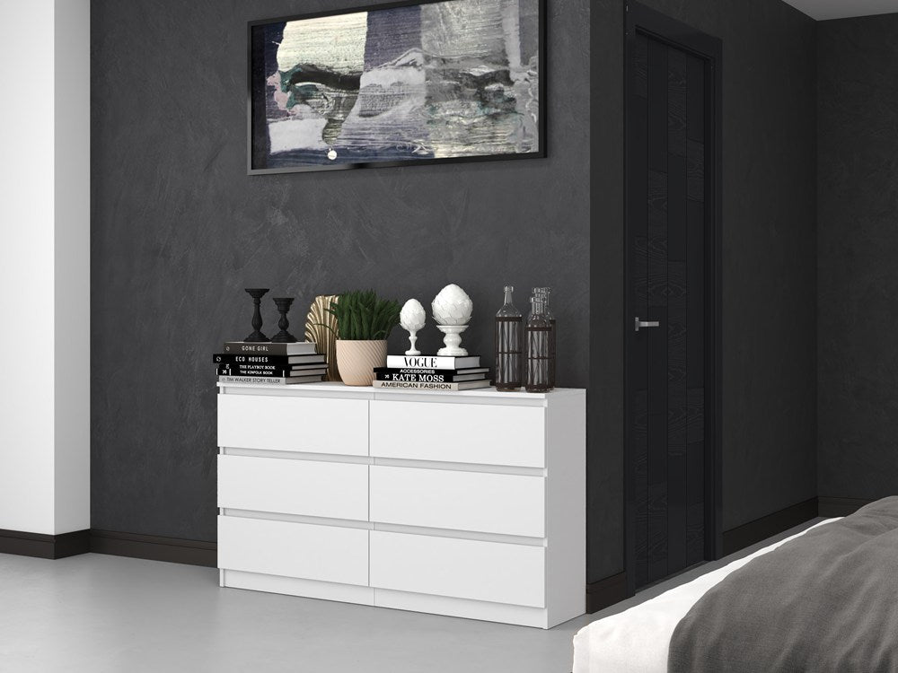 Kommode Malwa M6/140 WEISS – Produktabbildung 7