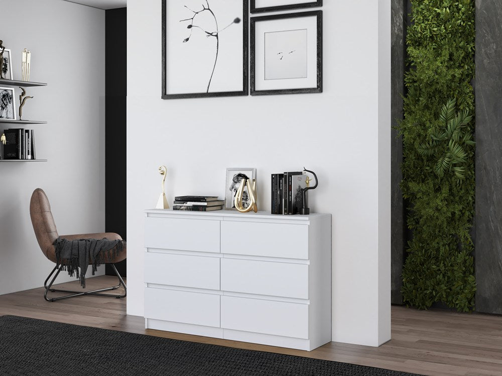 Kommode Malwa M6/120 WEISS – Produktabbildung 10