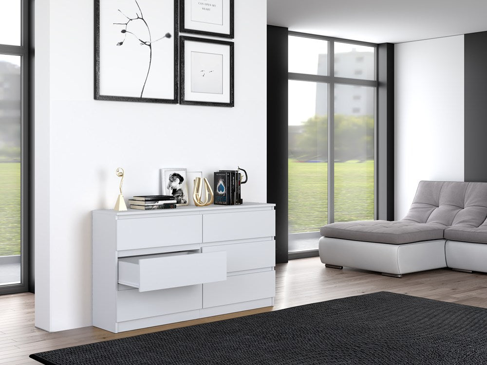 Kommode Malwa M6/140 WEISS – Produktabbildung 9