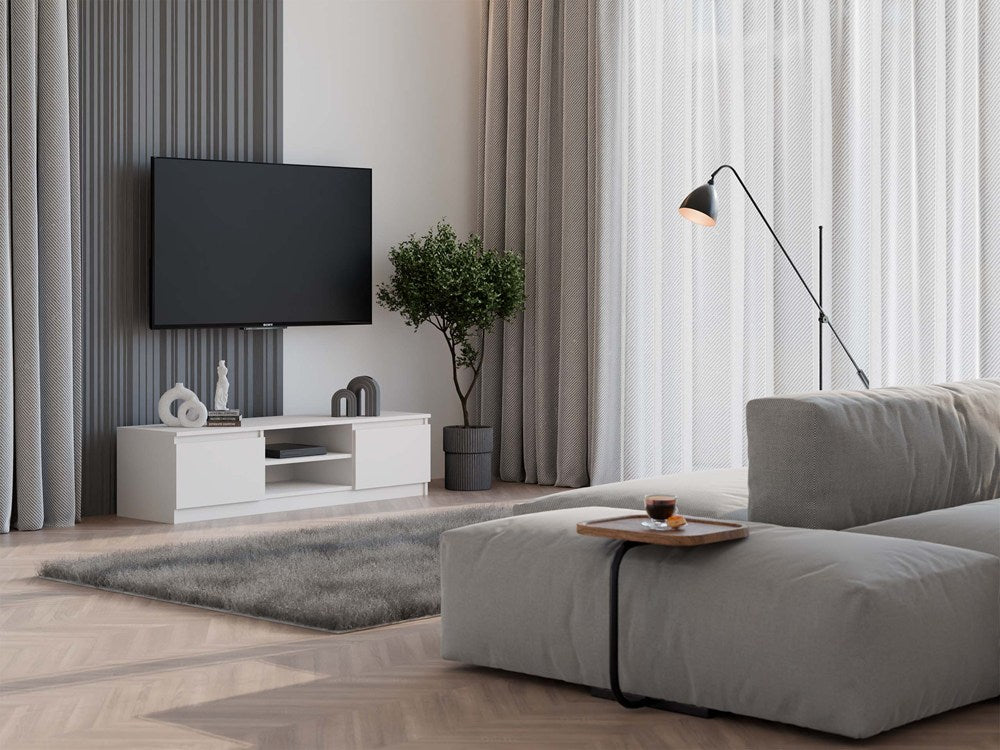 TV-Schrank Malwa 140 WEISS – Produktabbildung 7
