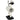 Sheep-design cat tree, with scratching posts, tunnel and toy, 98 cm, light grey