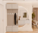 Garderobe Doppel-Kleiderpaneel HAGA II 2W KASCHMIR BEIGE – Produktabbildung 6
