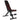 Foldable workout bench, 6-level backrest, 4-level seat, metal, padded, black