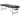 Folding massage table, incl. face hole, armrests, hand rests, portable massage table, 185 cm x 70 cm x 82 cm