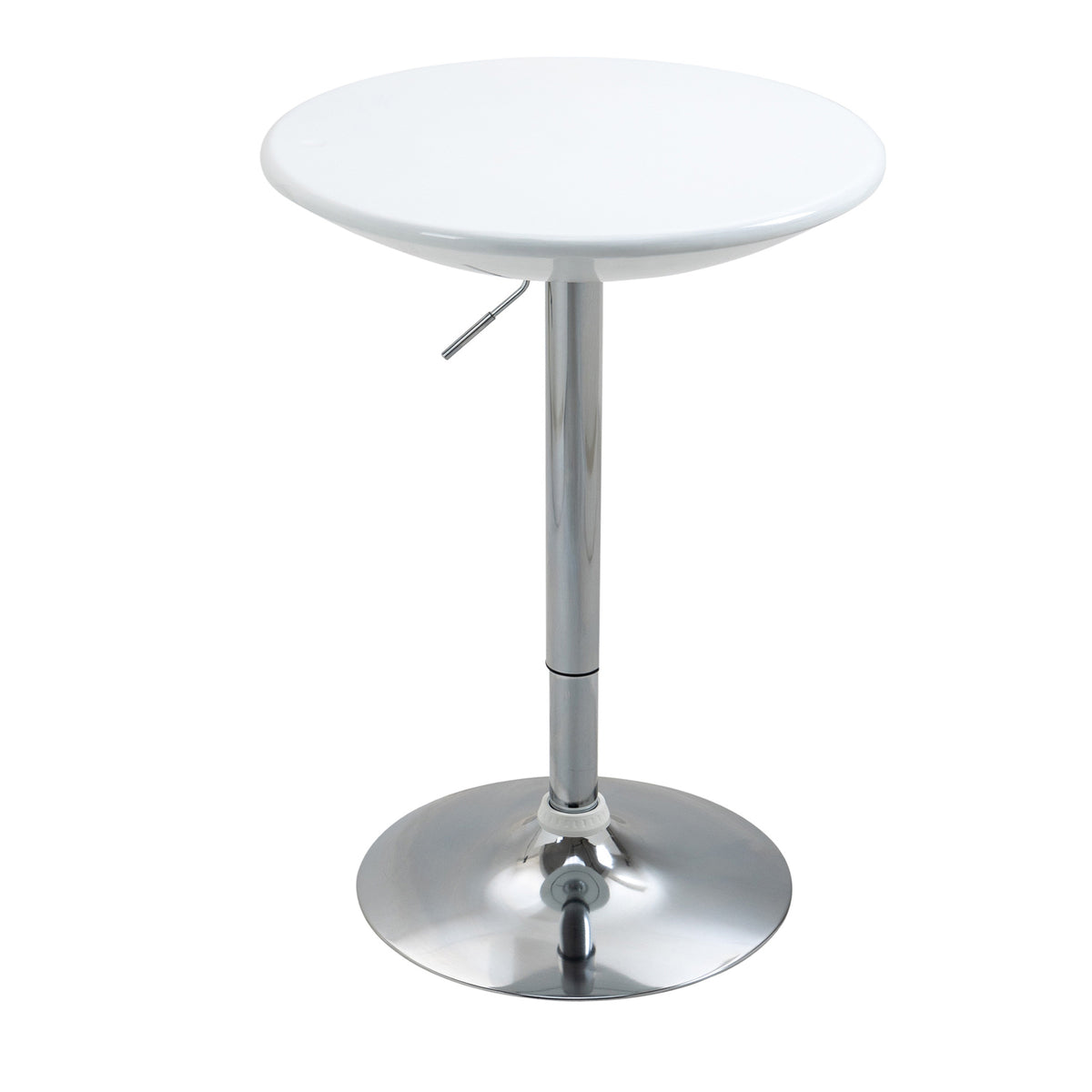 Bar table modern dining table height-adjustable bistro table standing table counter table desk round metal ABS