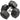 Dumbbell, 35 kg dumbbell, hand weight, weight, anti-slip handle, black + silver